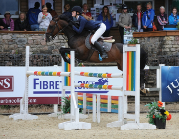 Ffion Roberts Lands Top Spot at the Final Squibb Group Pony Foxhunter Second Round at the Welsh Home Pony